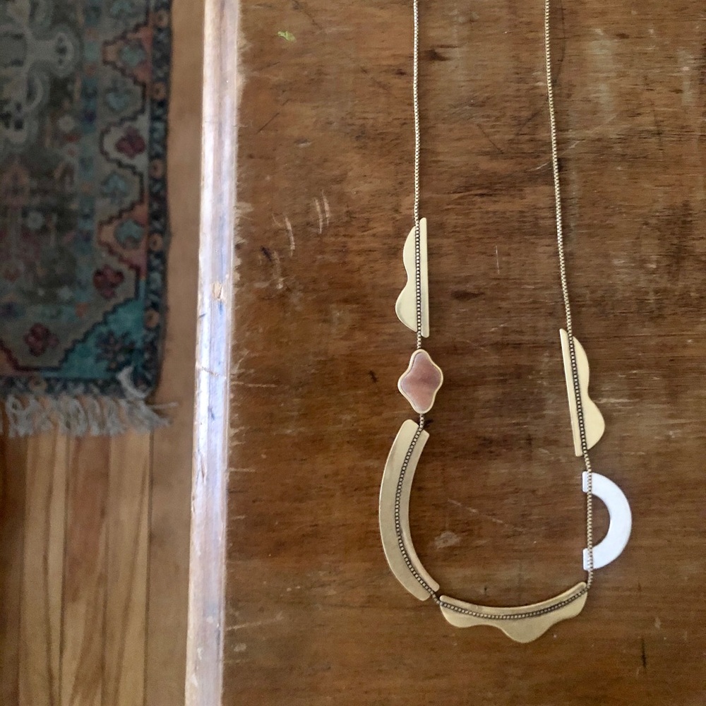 Madewell gold pendant necklace